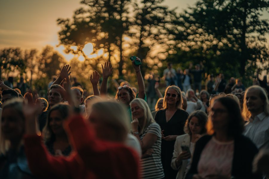 Sommaren 2022, konsertkväll på Lilla Björkö 2022